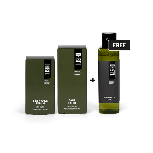 2-STEP ROUTINE MIXED OR OILY SKIN: EYE/FACE SERUM + FLUID