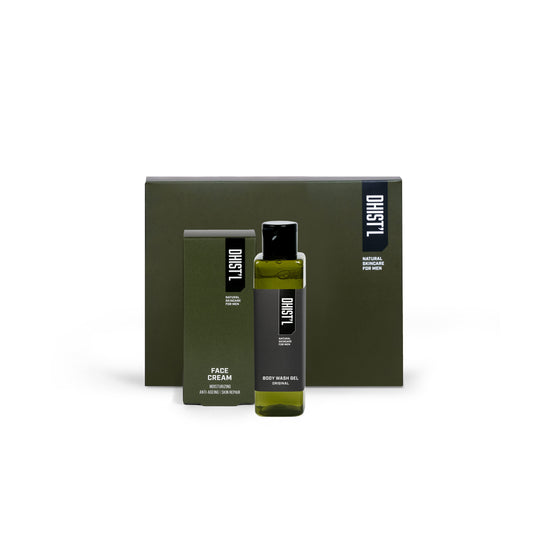 GIFT BOX | FACE CREAM 50ML + BODY WASH GEL 100ML