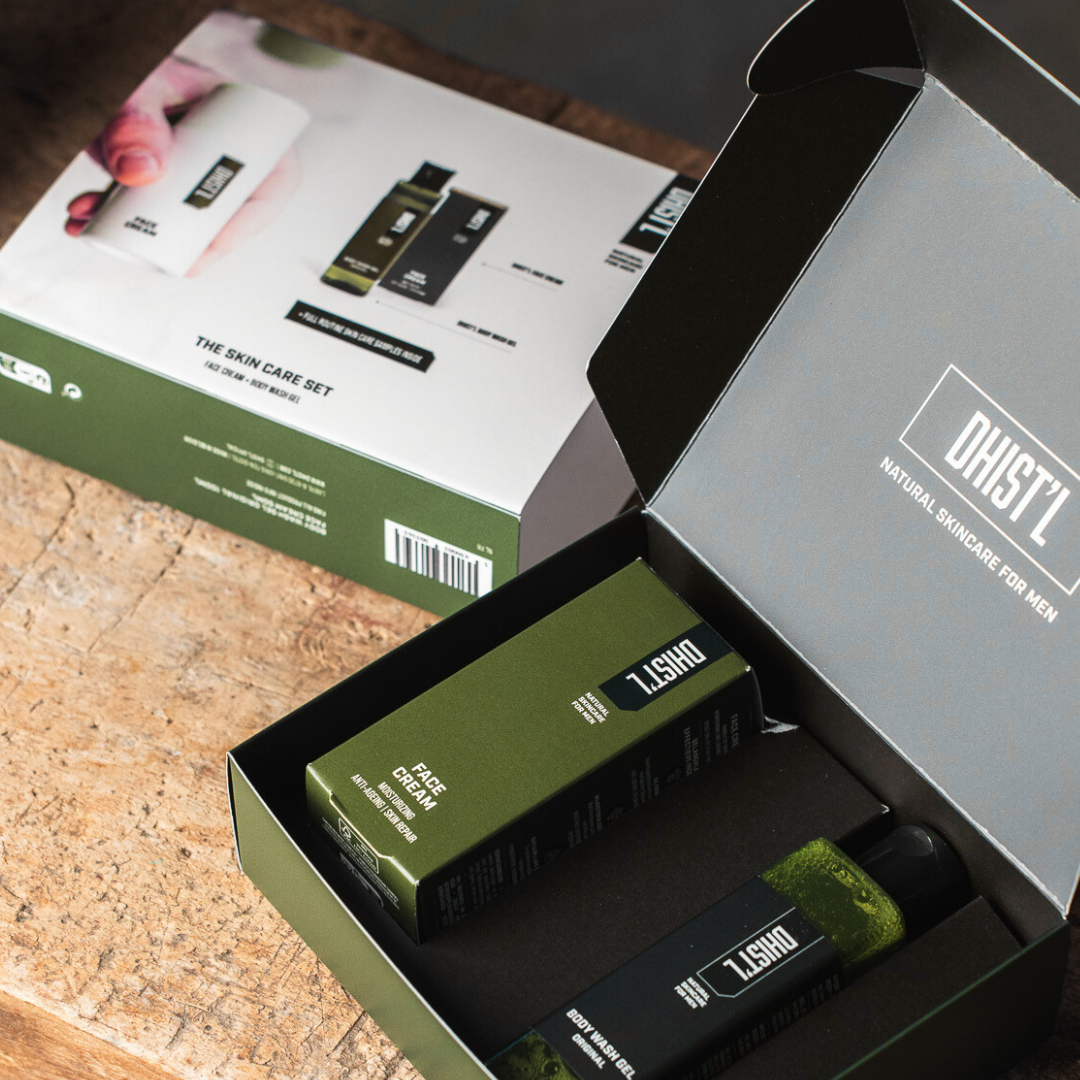 GIFT BOX | FACE CREAM 50ML + BODY WASH GEL 100ML